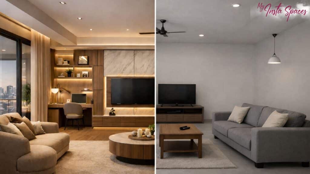 . Customized Smart Interiors Over Standard Interior Solutions