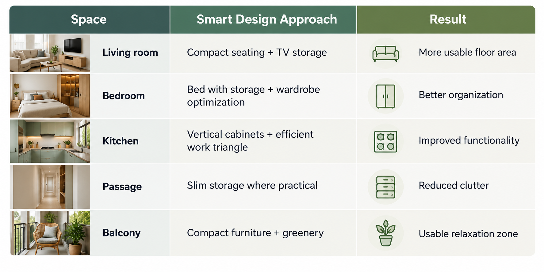 Practical space-maximizing ideas