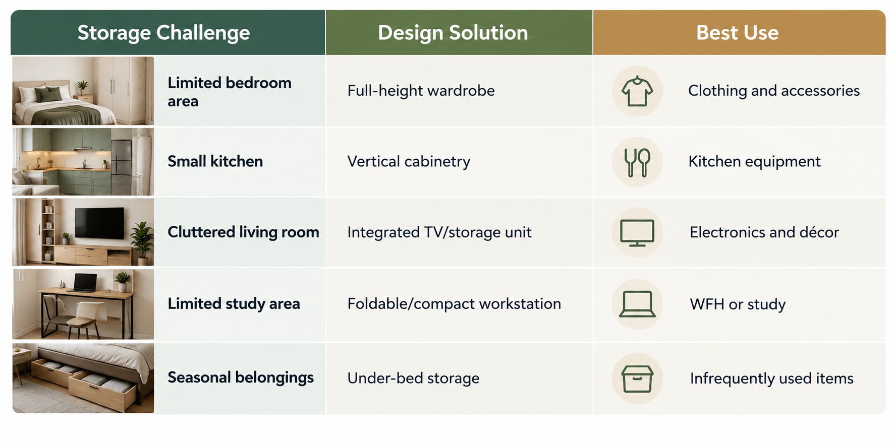 Space-Saving Furniture & Smart Storage Ideas for 2BHK Homes