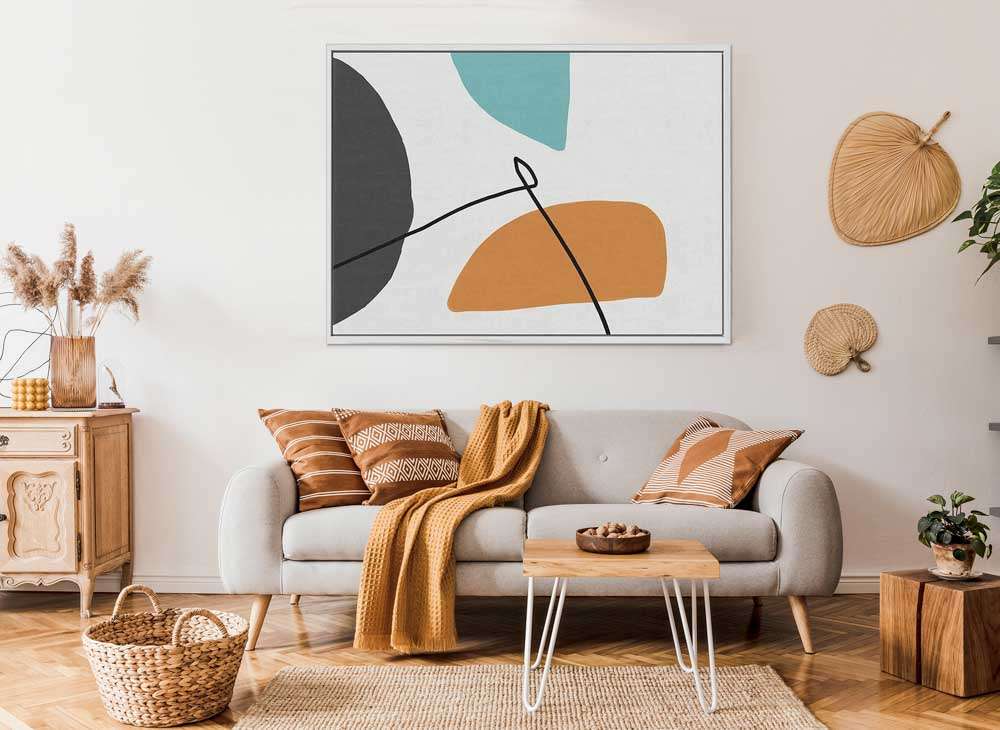 Interior Design of a wall-art-for-your-living-room