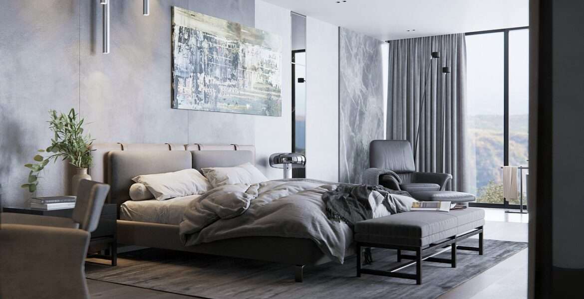 Hitech Bedroom interior