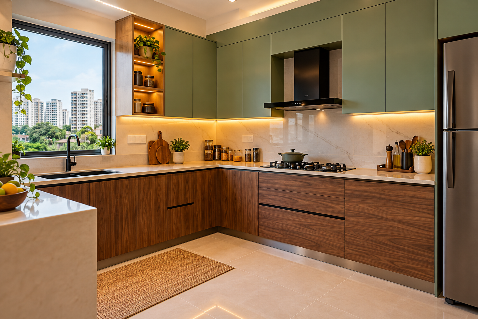 Best Material for Modular Kitchen Cabinets in Bangalore